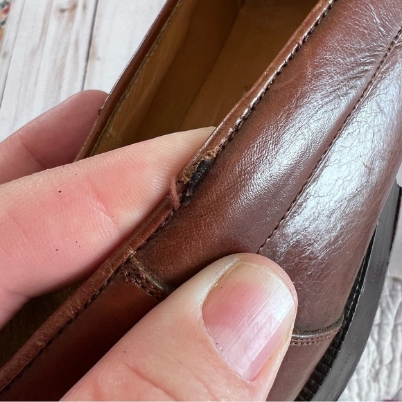 Rare Mezlan Men’s Shoe in Brown Leather size 8 - Picture 14 of 14
